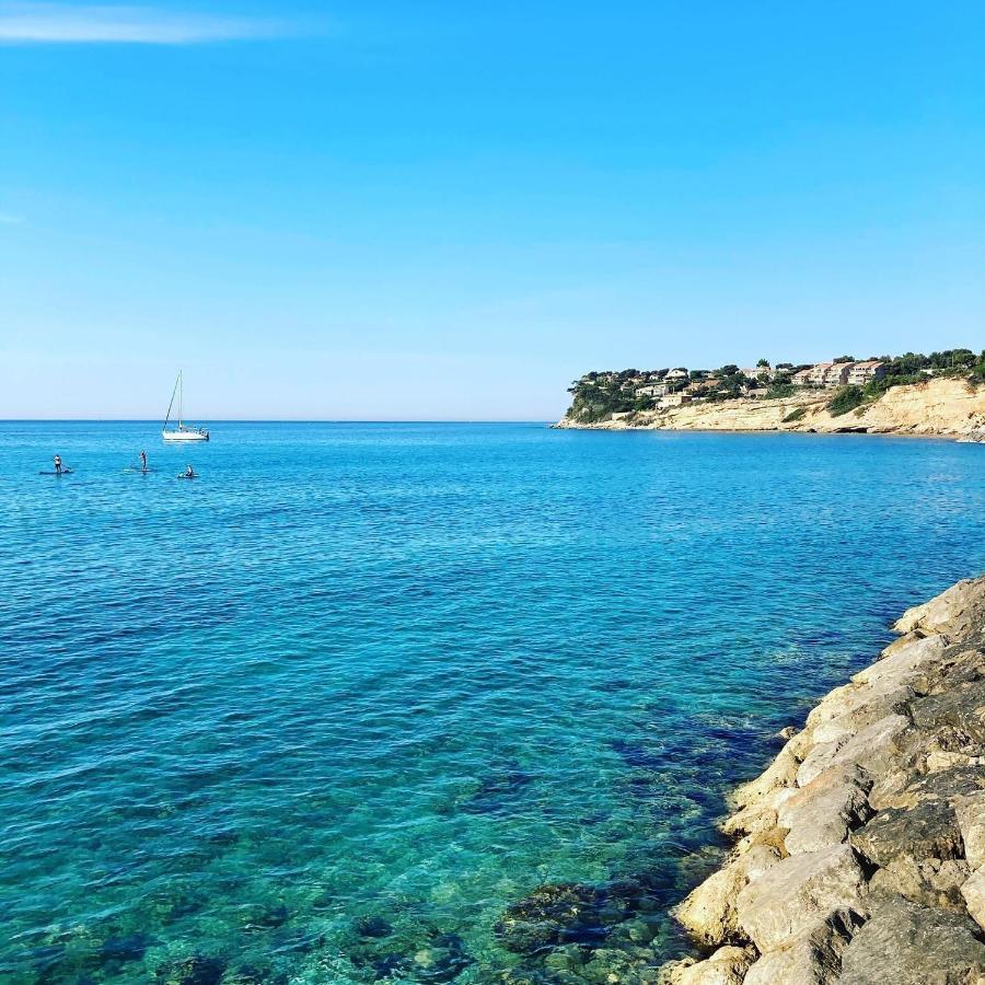 200M De La Plage ,3Mn Du Port A 50M Du Centre Ville Каррі-ле-Руе Екстер'єр фото