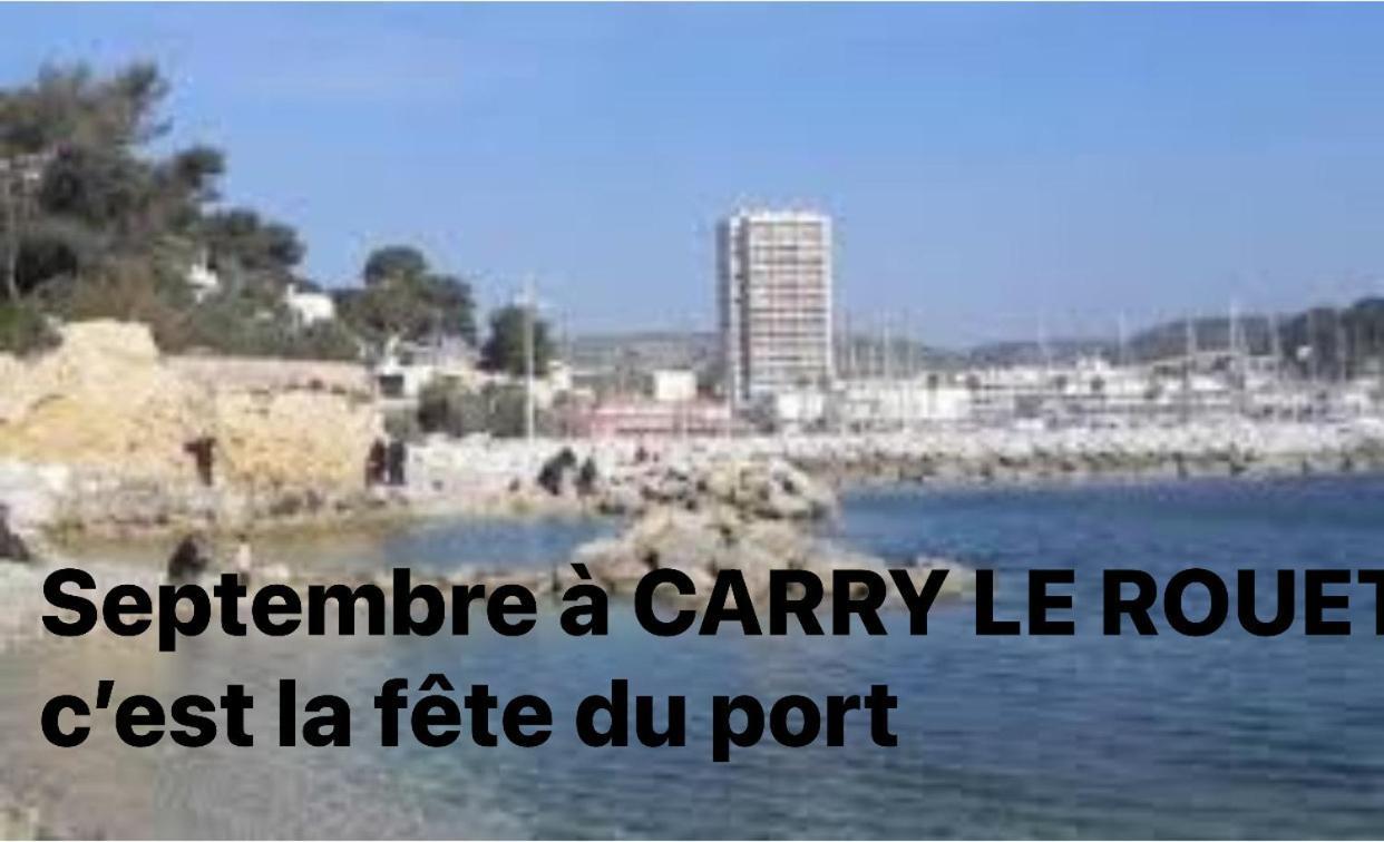 200M De La Plage ,3Mn Du Port A 50M Du Centre Ville Каррі-ле-Руе Екстер'єр фото