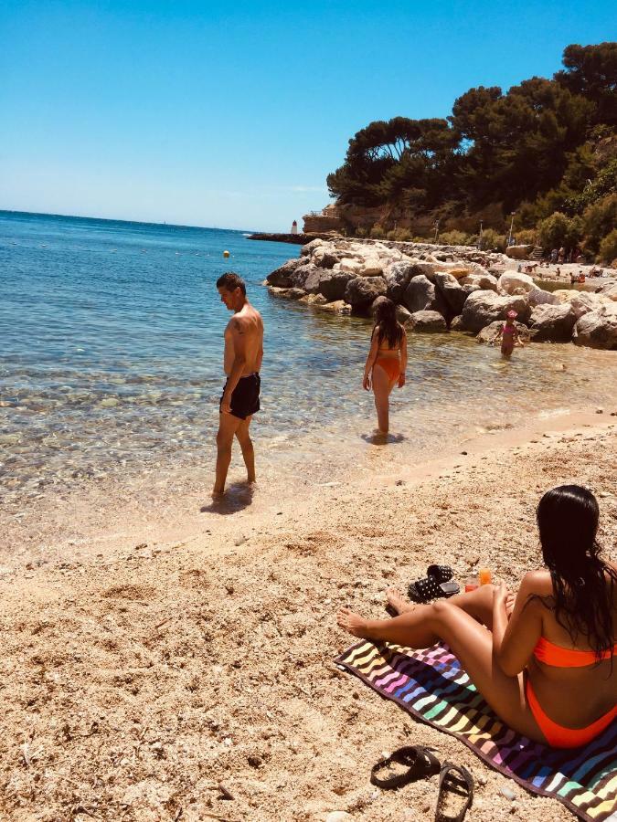 200M De La Plage ,3Mn Du Port A 50M Du Centre Ville Каррі-ле-Руе Екстер'єр фото