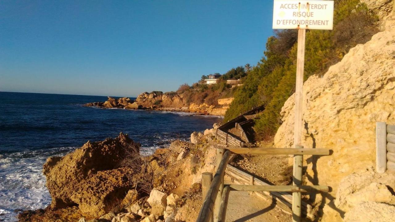 200M De La Plage ,3Mn Du Port A 50M Du Centre Ville Каррі-ле-Руе Екстер'єр фото
